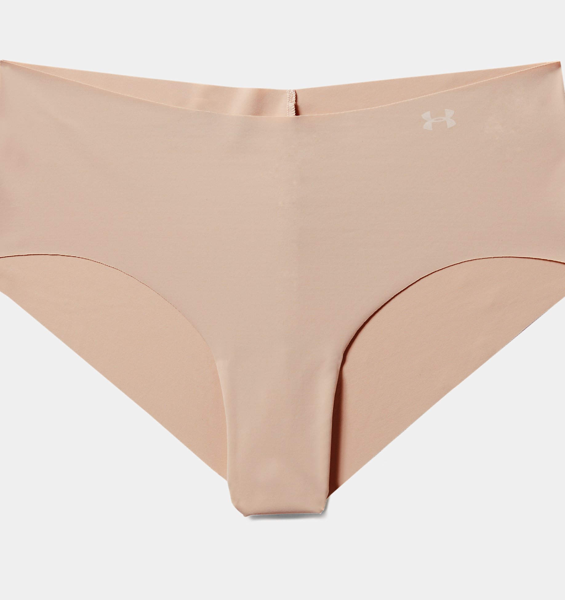 Marrón Nude/White Under Armour Pure Stretch Hipster Ropa Interior Mujer XS 
